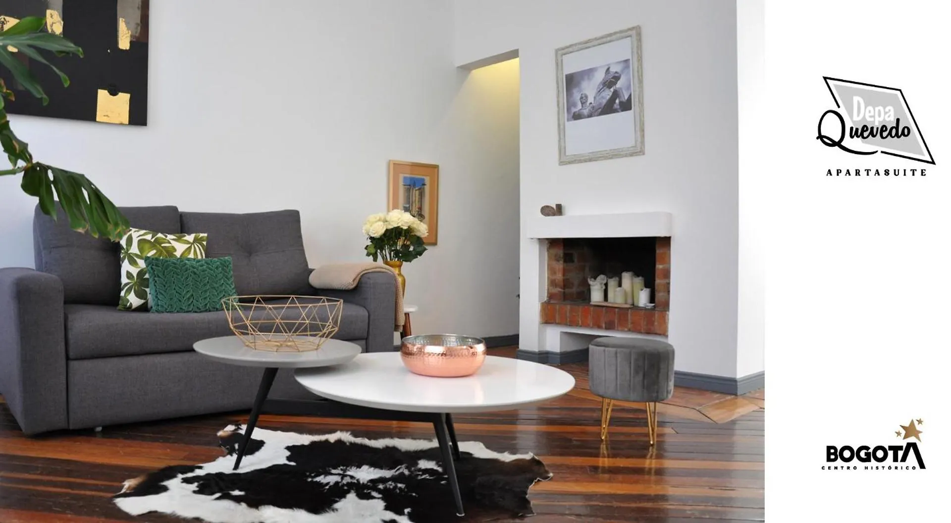 Depa Quevedo: Trendy Flat in Bogota's Historic Candelaria Bogota