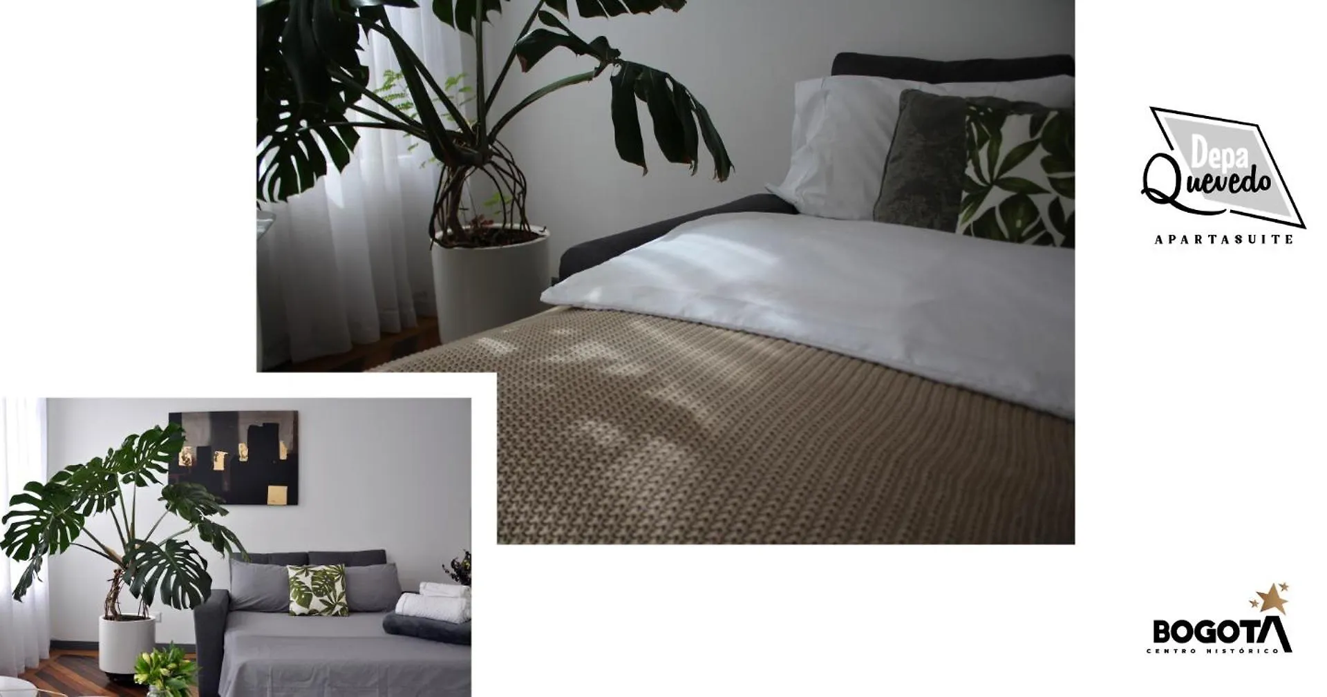 Apartment Depa Quevedo: Trendy Flat in Bogota's Historic Candelaria