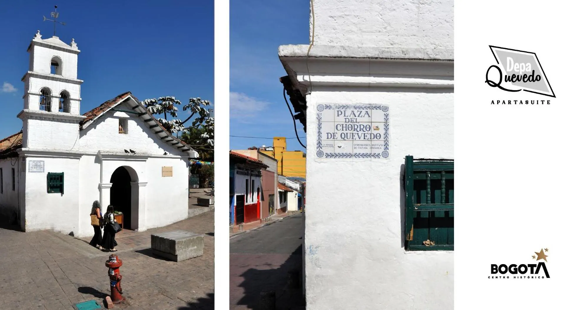 Apartment Depa Quevedo: Trendy Flat in Bogota's Historic Candelaria
