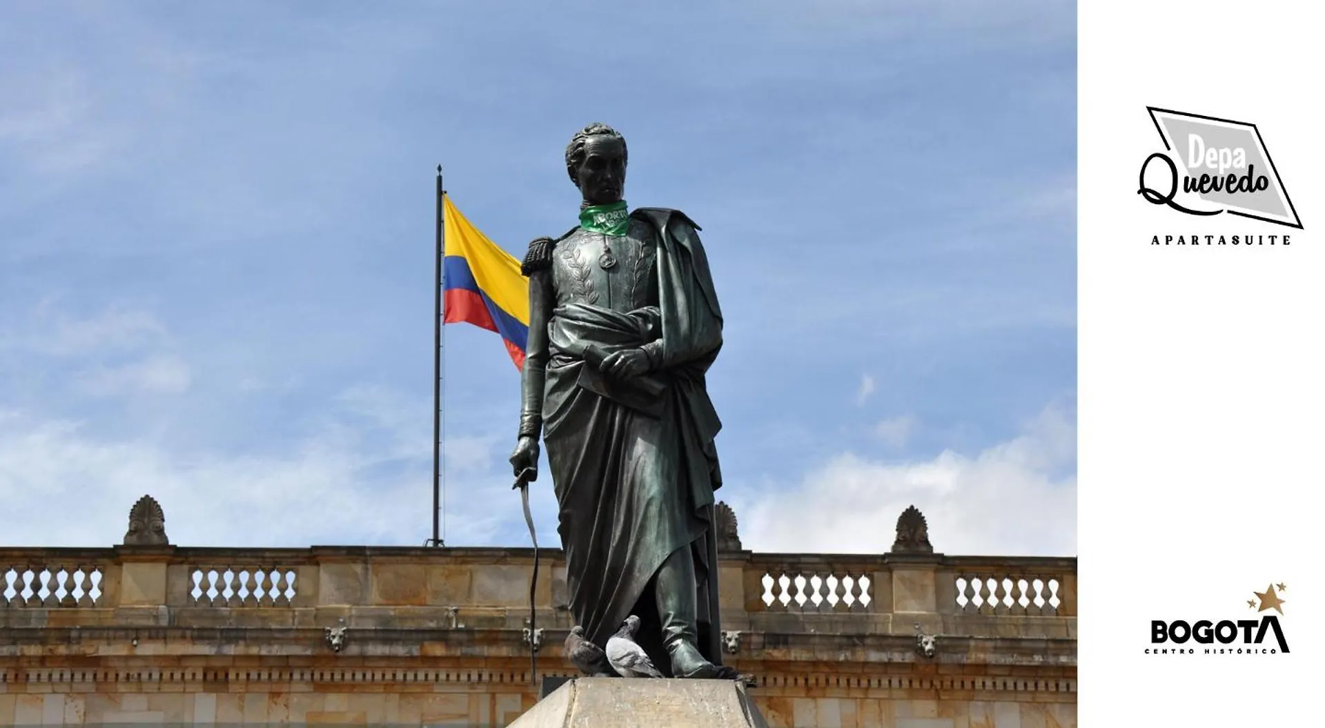 Depa Quevedo: Trendy Flat in Bogota's Historic Candelaria