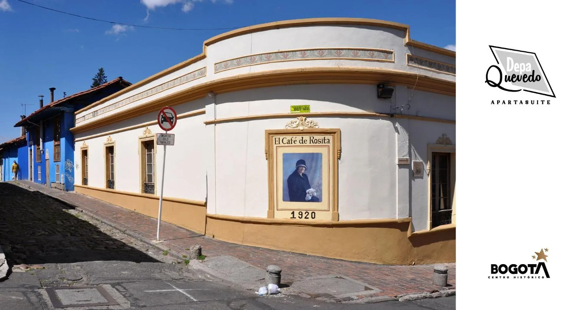 Apartment Depa Quevedo: Trendy Flat in Bogota's Historic Candelaria